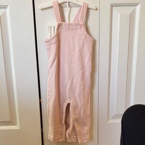 Hanna Andersson Light Pink Kids Overalls
